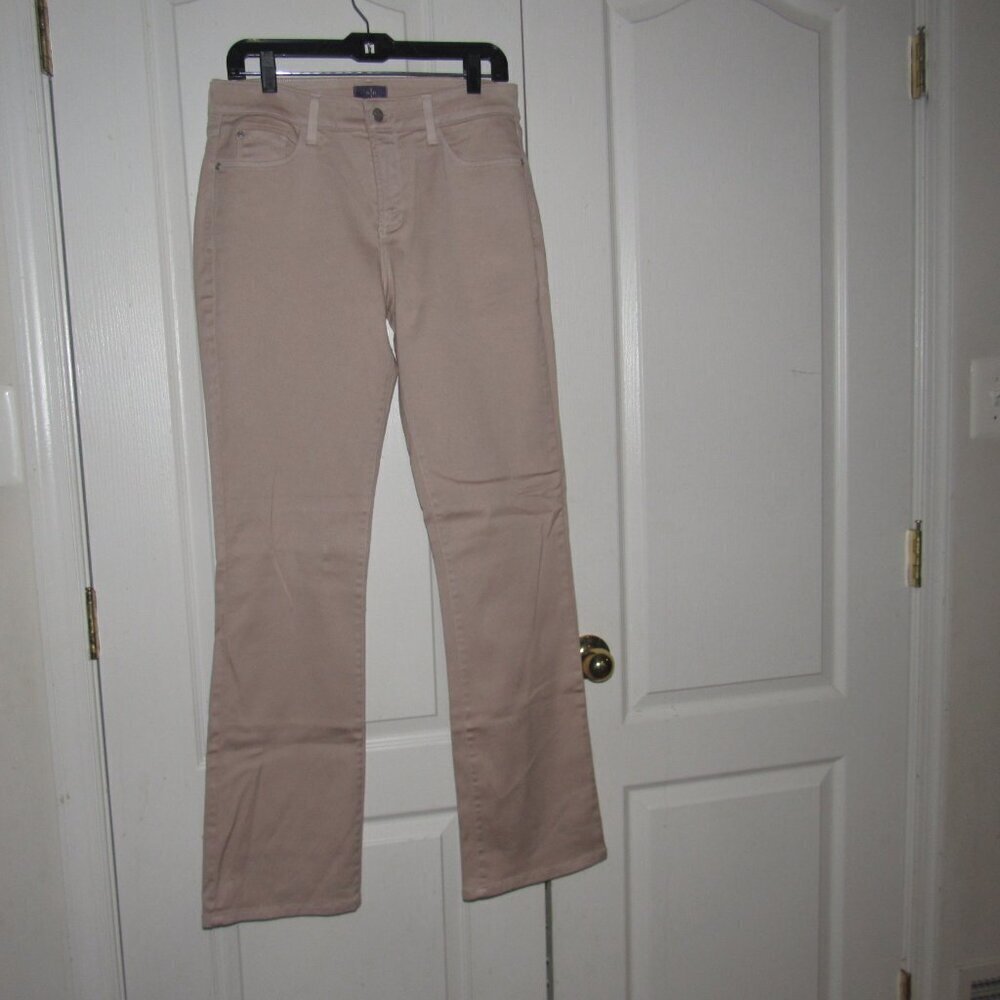 NYDJ Billie Mini Bootcut Tan Jeans Size 10 - Picture 2 of 7